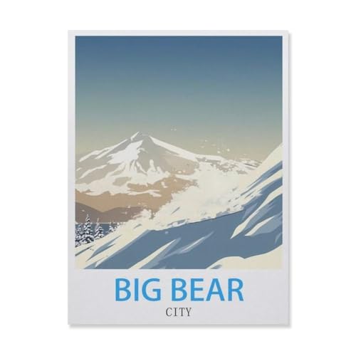 Big Bear City，Puzzles 1000 Teile für Erwachsene, Klassische Puzzle Teenager Puzzle Perfektes Pädagogisches Geschenk für Jungen Und Mädchen（38x26cm）-E26 von YYNFHCBS