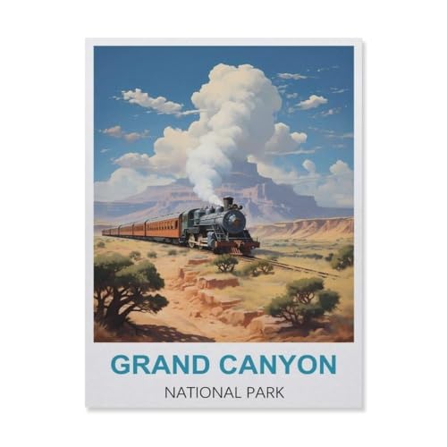 Grand Canyon Nationalpark，Puzzle 1000 Teile Papier Puzzle Erwachsene Kinder Lernspielzeug Familie Dekompressionsspiel（38x26cm）-C8 von YYNFHCBS