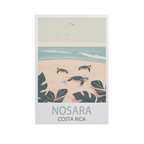 Holz Jigsaw Puzzle 1000 Stück，Nosara Costa Rica，Erwachsene Kinder Spielzeug Dekompressionsspiel（75x50cm）-J63 von YYNFHCBS