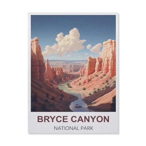 Papier Puzzle 1000 Stück，Bryce Canyon Nationalpark，Erwachsene Kinder Spielzeug Dekompression Spiel（38x26cm）-A6 von YYNFHCBS