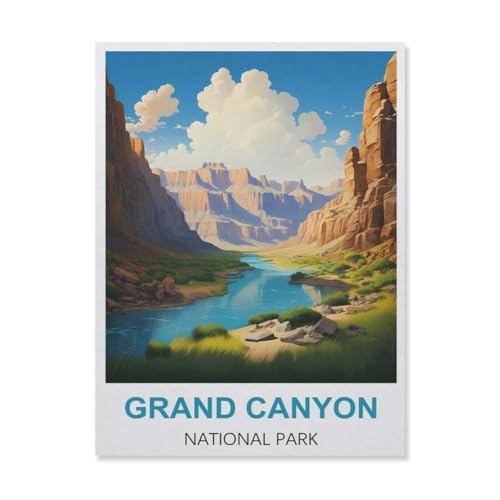 Papier Puzzle 1000 Stück，Grand Canyon Nationalpark USA，Puzzles Lernspielzeug Für Erwachsene Geburtstagsgeschenk（38x26cm）-D78 von YYNFHCBS