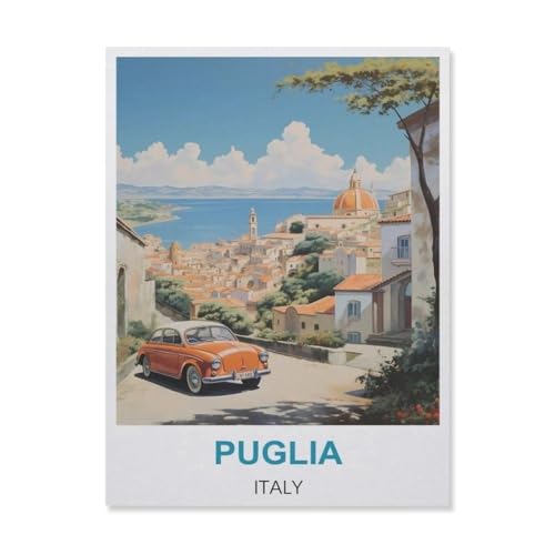 Papier Puzzle Puzzle 1000 Stück，Puglien Italien，Puzzles Lernspielzeug Für Erwachsene Geburtstagsgeschenk Home Decoration（38x26cm）-C47 von YYNFHCBS