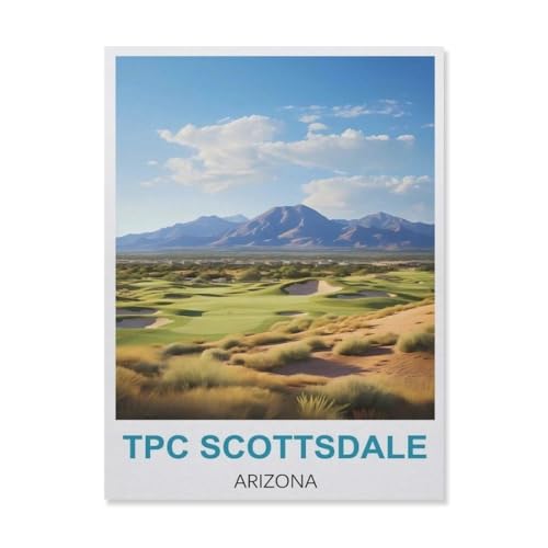 Puzzle，Tpc Scottsdale Arizona，Für Kinder Und Erwachsene Papier Personalisiertes Puzzle-Spaß-Spiel 1000pcs（38x26cm）-D13 von YYNFHCBS