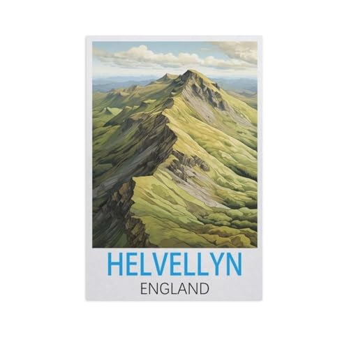 Puzzle 1000 Stück，Helvellyn England，Für Holz Erwachsene Spielzeug Dekompression Spiel（75x50cm）-L87 von YYNFHCBS