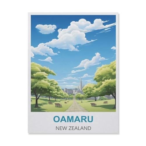 Puzzle 1000 Stück，Oamaru Neuseeland，Für Papier Erwachsene Spielzeug Dekompression Spiel（38x26cm）-A16 von YYNFHCBS