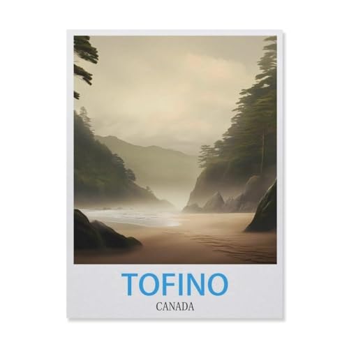 Puzzle 1000 Stück，Tofino Kanada，Papier Adult Toys Dekompression Spiel（38x26cm）-F21 von YYNFHCBS