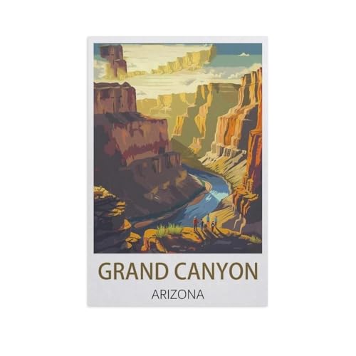 Puzzle 1000 Teile Erwachsene Puzzle Holz Puzzle Klassisches 3D Puzzle，Grand Canyon Arizona，DIY Collectibles Moderne Wohnkultur（75x50cm）-J97 von YYNFHCBS