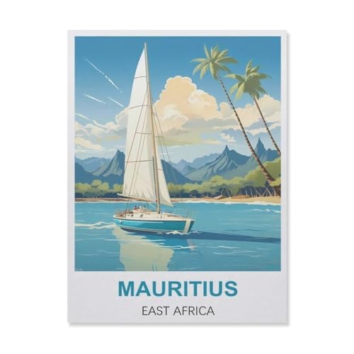 Puzzles 1000 Teile für Erwachsene，Mauritius Ostafrika，Klassische Puzzle Teenager Jungen Mädchen Puzzle Lustige Familienpuzzles In Premium-Qualität Zum Geburtstag（38x26cm）-B21 von YYNFHCBS