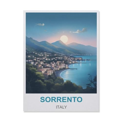 Sorrento Italien，Puzzle 1000 Teile Erwachsene Kinde Spaß Lernspielzeug Geschenke（75x50cm）-A72 von YYNFHCBS