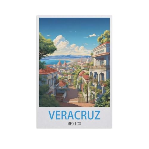 Veracruz, Mexiko，Puzzles 1000 Teile für Erwachsene, Klassische Puzzle Kinder Puzzle Herausfordernde Und Schwierige Rätsel für Erwachsene Und Jugendliche（50x70cm）-H87 von YYNFHCBS