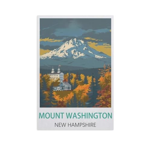 klassisches Puzzle 1000 Stück，Mount Washington New Hampshire，Einzigartige Heimdekorationen Und Geschenke（50x70cm）-J75 von YYNFHCBS