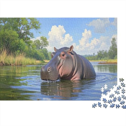 1000-teilige Puzzles Für Erwachsene Kleiner Löwe Herausforderungsspielzeug Natürliche Ökologie Schnipselpuzzle Familien-Puzzlespiel Home-Dekoration 1000pcs (75x50cm) von YYVKPMLXC