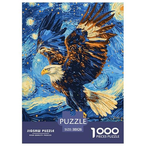 Adler 1000-teiliges Puzzle Für Erwachsene,Sternenhimmel Herausforderungsspielzeug Intelligenz-Puzzle Lernspiel Spielzeug Home-Dekoration 38x26cm/1000pcs Adler 1000-teiliges Puzzle Für Erwachsene,Sternenhimmel Herausforderungsspielzeug Intelligenz-Puzzle Lernspiel Spielzeug Home-Dekoration 38x26cm/1000pcs von YYVKPMLXC
