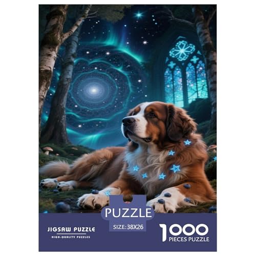Berner Sennenhund 1000-teiliges Puzzle Für Erwachsene Fantastische Wald Herausforderungsspielzeug Schnipselpuzzle Familien-Puzzlespiel Home-Dekoration 38x26cm/1000pcs Berner Sennenhund 1000-teiliges Puzzle Für Erwachsene Fantastische Wald Herausforderungsspielzeug Schnipselpuzzle Familien-Puzzlespiel Home-Dekoration 38x26cm/1000pcs von YYVKPMLXC