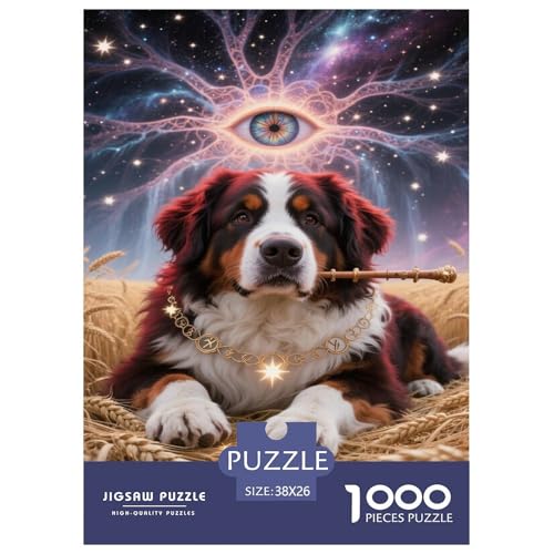 Berner Sennenhund1000-teilige Puzzles Für Erwachsene,Pastorale Landschaft Herausforderungsspielzeug Intelligenz-Puzzle, Familien-Puzzlespiel Home-Dekoration 38x26cm/1000pcs Berner Sennenhund1000-teilige Puzzles Für Erwachsene,Pastorale Landschaft Herausforderungsspielzeug Intelligenz-Puzzle, Familien-Puzzlespiel Home-Dekoration 38x26cm/1000pcs von YYVKPMLXC