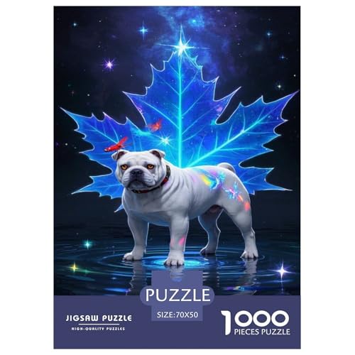 Bulldogge 1000-teilige Puzzles Für Erwachsene EIN Unmögliches Geschicklichkeitsspiel Fantastische Sternenhimmel Familien-Puzzlespiel Home-Dekoration 70x50cm/1000pcs Bulldogge 1000-teilige Puzzles Für Erwachsene EIN Unmögliches Geschicklichkeitsspiel Fantastische Sternenhimmel Familien-Puzzlespiel Home-Dekoration 70x50cm/1000pcs von YYVKPMLXC