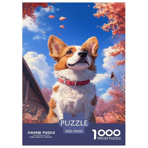 Corgi 1000-teilige Puzzles Für Erwachsene,Herbstlandschaft Anspruchsvolles Spielzeug Denksport-Puzzle Home-Dekoration 70x50cm/1000pcs Corgi 1000-teilige Puzzles Für Erwachsene,Herbstlandschaft Anspruchsvolles Spielzeug Denksport-Puzzle Home-Dekoration 70x50cm/1000pcs von YYVKPMLXC