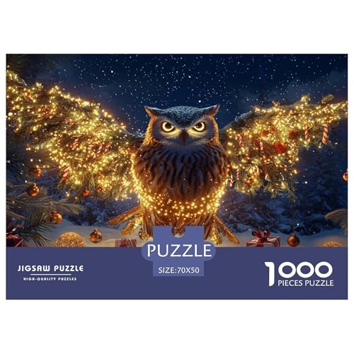 Eule 1000-teilige Puzzles Für Erwachsene,Festive Atmosphere Wald Herausforderungsspielzeug Denksport-Puzzle, Familien-Puzzlespiel Home-Dekoration 70x50cm/1000pcs Eule 1000-teilige Puzzles Für Erwachsene,Festive Atmosphere Wald Herausforderungsspielzeug Denksport-Puzzle, Familien-Puzzlespiel Home-Dekoration 70x50cm/1000pcs von YYVKPMLXC