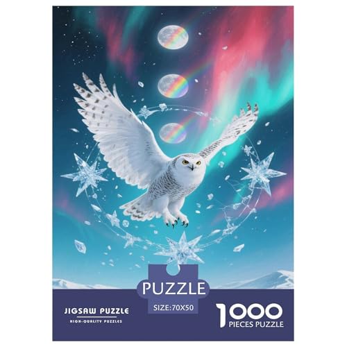 Eule 1000-teilige Puzzles Für Erwachsene,Polare Landschaft EIN Unmögliches Geschicklichkeitsspiel Familien-Puzzlespiel Home-Dekoration 70x50cm/1000pcs Eule 1000-teilige Puzzles Für Erwachsene,Polare Landschaft EIN Unmögliches Geschicklichkeitsspiel Familien-Puzzlespiel Home-Dekoration 70x50cm/1000pcs von YYVKPMLXC