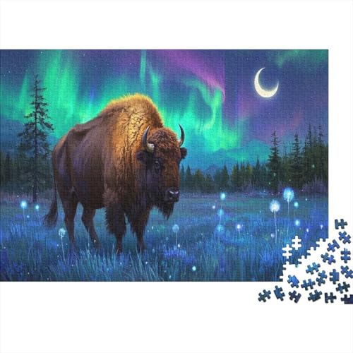 Europäischer Hamster 1000-teiliges Puzzle Für Erwachsene Künstliche Wildtiere Herausforderungsspielzeug Holzpuzzles Lernspiel Spielzeug Geschenk Home-Dekoration 1000pcs (75x50cm) von YYVKPMLXC