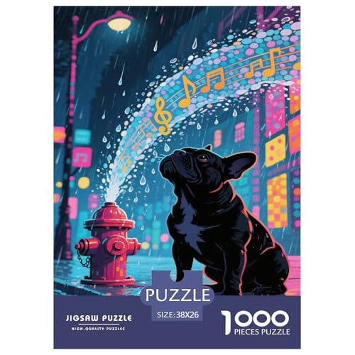 Französischer Bulldoggege 1000-teilige Puzzles Für Erwachsene,Stadtstraße View Anspruchsvolles Denksport-Puzzle Spielzeug, Familien-Puzzlespiel 38x26cm/1000pcs Französischer Bulldoggege 1000-teilige Puzzles Für Erwachsene,Stadtstraße View Anspruchsvolles Denksport-Puzzle Spielzeug, Familien-Puzzlespiel 38x26cm/1000pcs von YYVKPMLXC