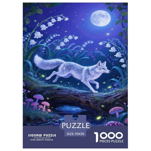Fuchs 1000-stückiges Puzzle Für Erwachsene,Traumhafter Wald EIN Unmögliches Geschicklichkeitsspiel Intelligenz-Puzzle Home-Dekoration 70x50cm/1000pcs Fuchs 1000-stückiges Puzzle Für Erwachsene,Traumhafter Wald EIN Unmögliches Geschicklichkeitsspiel Intelligenz-Puzzle Home-Dekoration 70x50cm/1000pcs von YYVKPMLXC