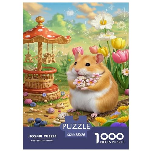 GoldHamster 1000-teiliges Puzzle Für Erwachsene Frühlingsgarten Herausforderungsspielzeug Schnipselpuzzle Familien-Puzzlespiel Home-Dekoration 38x26cm/1000pcs GoldHamster 1000-teiliges Puzzle Für Erwachsene Frühlingsgarten Herausforderungsspielzeug Schnipselpuzzle Familien-Puzzlespiel Home-Dekoration 38x26cm/1000pcs von YYVKPMLXC