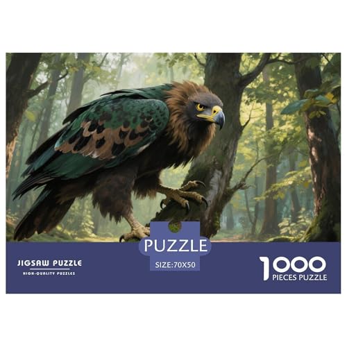 Greifvogel 1000-teilige Puzzles Für Erwachsene,Ruhevoller Wald EIN Unmögliches Geschicklichkeitsspiel Familien-Puzzlespiel Home-Dekoration 70x50cm/1000pcs Greifvogel 1000-teilige Puzzles Für Erwachsene,Ruhevoller Wald EIN Unmögliches Geschicklichkeitsspiel Familien-Puzzlespiel Home-Dekoration 70x50cm/1000pcs von YYVKPMLXC