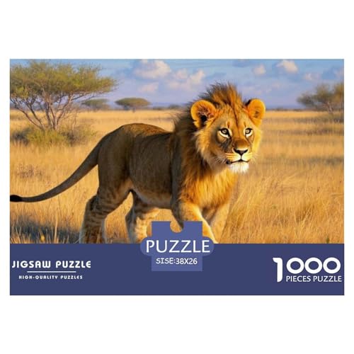 Kleiner Löwe 1000-teiliges Puzzle Für Erwachsene,Tropisches Grasland Herausforderungsspielzeug Schnipselpuzzle Familien-Puzzlespiel Home-Dekoration 38x26cm/1000pcs Kleiner Löwe 1000-teiliges Puzzle Für Erwachsene,Tropisches Grasland Herausforderungsspielzeug Schnipselpuzzle Familien-Puzzlespiel Home-Dekoration 38x26cm/1000pcs von YYVKPMLXC