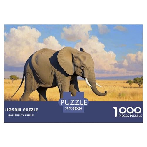 Kleines Elefant 1000-teilige Puzzles Für Erwachsene,Tropisches Grasland EIN Unmögliches Geschicklichkeitsspiel Familien-Puzzlespiel Home-Dekoration 38x26cm/1000pcs Kleines Elefant 1000-teilige Puzzles Für Erwachsene,Tropisches Grasland EIN Unmögliches Geschicklichkeitsspiel Familien-Puzzlespiel Home-Dekoration 38x26cm/1000pcs von YYVKPMLXC