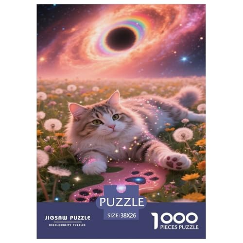 Maine-Coon-Kater 1000-teilige Puzzles Für Erwachsene EIN Unmögliches Geschicklichkeitsspiel DandeLöwe Familien-Puzzlespiel Home-Dekoration 38x26cm/1000pcs Maine-Coon-Kater 1000-teilige Puzzles Für Erwachsene EIN Unmögliches Geschicklichkeitsspiel DandeLöwe Familien-Puzzlespiel Home-Dekoration 38x26cm/1000pcs von YYVKPMLXC