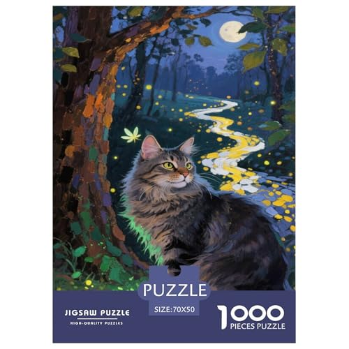Maine-Coon-Kater 1000-teiliges Puzzle Für Erwachsene,Friedlicher Wald Herausforderungsspielzeug Intelligenz-Puzzle Lernspiel Spielzeug Home-Dekoration 70x50cm/1000pcs Maine-Coon-Kater 1000-teiliges Puzzle Für Erwachsene,Friedlicher Wald Herausforderungsspielzeug Intelligenz-Puzzle Lernspiel Spielzeug Home-Dekoration 70x50cm/1000pcs von YYVKPMLXC