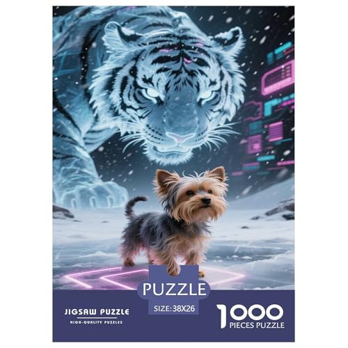 Malteser Welpe 1000-teilige Puzzles Für Erwachsene,Tiger Anspruchsvolles Denksport-Puzzle Spielzeug, Familien-Puzzlespiel 38x26cm/1000pcs Malteser Welpe 1000-teilige Puzzles Für Erwachsene,Tiger Anspruchsvolles Denksport-Puzzle Spielzeug, Familien-Puzzlespiel 38x26cm/1000pcs von YYVKPMLXC