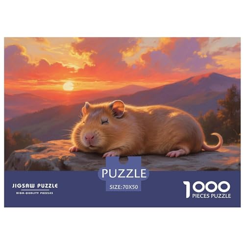 Meerschweinchen1000-teilige Puzzles Für Erwachsene,Sonnenuntergang Berg Realm Herausforderungsspielzeug Intelligenz-Puzzle, Familien-Puzzlespiel Home-Dekoration 70x50cm/1000pcs Meerschweinchen1000-teilige Puzzles Für Erwachsene,Sonnenuntergang Berg Realm Herausforderungsspielzeug Intelligenz-Puzzle, Familien-Puzzlespiel Home-Dekoration 70x50cm/1000pcs von YYVKPMLXC