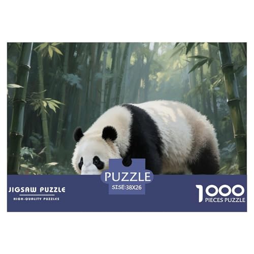 Panda 1000-teiliges Puzzle Für Erwachsene,Bambuswald Herausforderungsspielzeug Intelligenz-Puzzle Lernspiel Spielzeug Home-Dekoration 38x26cm/1000pcs Panda 1000-teiliges Puzzle Für Erwachsene,Bambuswald Herausforderungsspielzeug Intelligenz-Puzzle Lernspiel Spielzeug Home-Dekoration 38x26cm/1000pcs von YYVKPMLXC