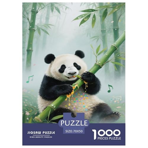 Panda 1000-teiliges Puzzle Für Erwachsene,Tranquil Bamboo Waldlandschaft Herausforderungsspielzeug Denksport-Puzzle Home-Dekoration 70x50cm/1000pcs Panda 1000-teiliges Puzzle Für Erwachsene,Tranquil Bamboo Waldlandschaft Herausforderungsspielzeug Denksport-Puzzle Home-Dekoration 70x50cm/1000pcs von YYVKPMLXC