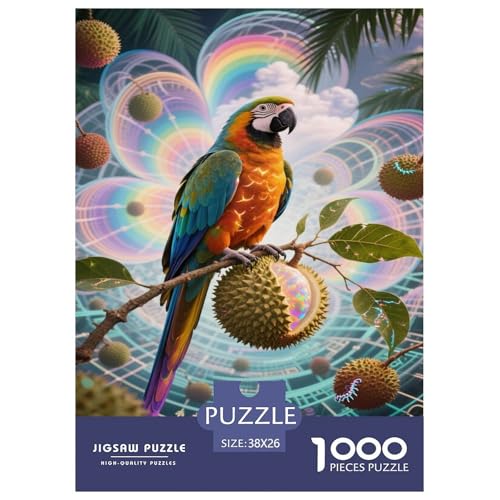 Papagei 1000-stückiges Puzzle Für Erwachsene,Tropische Pflanzen Anspruchsvolles Spielzeug Familien-Puzzlespiel Home-Dekoration 38x26cm/1000pcs Papagei 1000-stückiges Puzzle Für Erwachsene,Tropische Pflanzen Anspruchsvolles Spielzeug Familien-Puzzlespiel Home-Dekoration 38x26cm/1000pcs von YYVKPMLXC