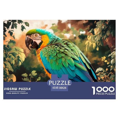 Papagei 1000-teiliges Puzzle Für Erwachsene,Tropischen Vogel Herausforderungsspielzeug Denksport-Puzzle Home-Dekoration 38x26cm/1000pcs Papagei 1000-teiliges Puzzle Für Erwachsene,Tropischen Vogel Herausforderungsspielzeug Denksport-Puzzle Home-Dekoration 38x26cm/1000pcs von YYVKPMLXC