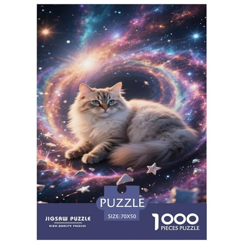 Perserkater 1000-teiliges Puzzle Für Erwachsene,Kosmosnebel Herausforderungsspielzeug Intelligenz-Puzzle Lernspiel Spielzeug Home-Dekoration 70x50cm/1000pcs Perserkater 1000-teiliges Puzzle Für Erwachsene,Kosmosnebel Herausforderungsspielzeug Intelligenz-Puzzle Lernspiel Spielzeug Home-Dekoration 70x50cm/1000pcs von YYVKPMLXC
