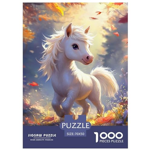 Pferd 1000-teiliges Puzzle Für Erwachsene,Natürliche Landschaft Anspruchsvolles Intelligenz-Puzzle Spielzeug, Familien-Puzzlespiel Home-Dekoration 70x50cm/1000pcs Pferd 1000-teiliges Puzzle Für Erwachsene,Natürliche Landschaft Anspruchsvolles Intelligenz-Puzzle Spielzeug, Familien-Puzzlespiel Home-Dekoration 70x50cm/1000pcs von YYVKPMLXC