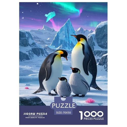Pinguin 1000-teiliges Puzzle Für Erwachsene,Antarktische Landschaft Herausforderungsspielzeug Intelligenz-Puzzle Lernspiel Spielzeug Home-Dekoration 70x50cm/1000pcs Pinguin 1000-teiliges Puzzle Für Erwachsene,Antarktische Landschaft Herausforderungsspielzeug Intelligenz-Puzzle Lernspiel Spielzeug Home-Dekoration 70x50cm/1000pcs von YYVKPMLXC