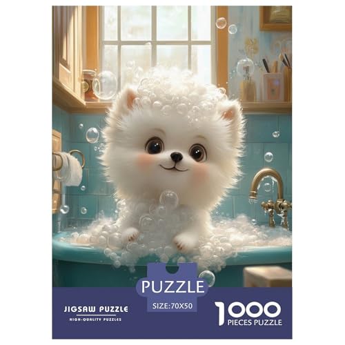 Pomeranier 1000-stückiges Puzzle Für Erwachsene,Süßes Haustier Intelligenz-Puzzle Anspruchsvolles Spielzeug Familien-Puzzlespiel Home-Dekoration 70x50cm/1000pcs Pomeranier 1000-stückiges Puzzle Für Erwachsene,Süßes Haustier Intelligenz-Puzzle Anspruchsvolles Spielzeug Familien-Puzzlespiel Home-Dekoration 70x50cm/1000pcs von YYVKPMLXC