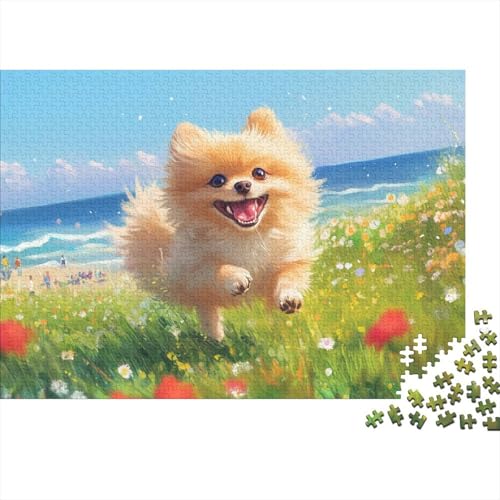 Pomeranier Puzzles Mit 1000 Stücken Für Erwachsene Natural Landschaft Anspruchsvolles Spielzeug Holzpuzzles Familien-Puzzlespiel Home-Dekoration 1000pcs (75x50cm) von YYVKPMLXC