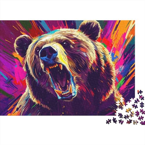 Puzzle Aus 1000 Stücken Für Erwachsene Bär Anspruchsvolles Spielzeug Schöne Hafenansichts Holzpuzzles Familien-Puzzlespiel Home-Dekoration 1000pcs (75x50cm) von YYVKPMLXC