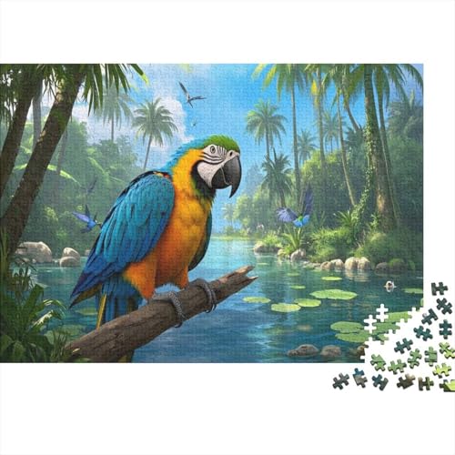 Puzzle Aus 1000 Stücken Für Erwachsene Mongolische Gazelle Herausforderungsspielzeug Tropical RainSavannenlandschaft Figurenpuzzle Lernspiel Spielzeug Geschenk Home-Dekoration 1000pcs (75x50cm) von YYVKPMLXC