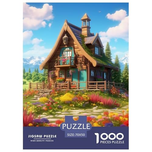 Puzzle Berglandschaft 1000 Stücken Für Erwachsene,Bunte Blumes EIN Unmögliches Geschicklichkeitsspiel Lernspiel Spielzeug Geschenk Home-Dekoration 70x50cm/1000pcs Puzzle Berglandschaft 1000 Stücken Für Erwachsene,Bunte Blumes EIN Unmögliches Geschicklichkeitsspiel Lernspiel Spielzeug Geschenk Home-Dekoration 70x50cm/1000pcs von YYVKPMLXC