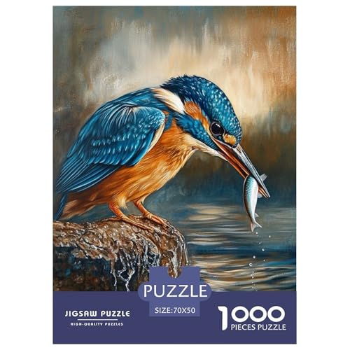 Puzzle Eisvogel Mit 1000 Teilen Für Erwachsene,Natürliche Wasser-Szene EIN Unmögliches Geschicklichkeitsspiel Familien-Puzzlespiel Home-Dekoration 70x50cm/1000pcs Puzzle Eisvogel Mit 1000 Teilen Für Erwachsene,Natürliche Wasser-Szene EIN Unmögliches Geschicklichkeitsspiel Familien-Puzzlespiel Home-Dekoration 70x50cm/1000pcs von YYVKPMLXC