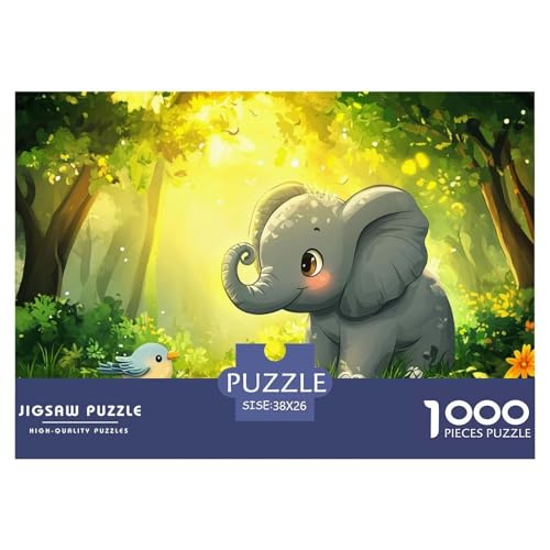 Puzzle Elefant Mit 1000 Teilen Für Erwachsene,Waldlandschaft Anspruchsvolles Spielzeug Lernspiel Spielzeug Geschenk Home-Dekoration 38x26cm/1000pcs Puzzle Elefant Mit 1000 Teilen Für Erwachsene,Waldlandschaft Anspruchsvolles Spielzeug Lernspiel Spielzeug Geschenk Home-Dekoration 38x26cm/1000pcs von YYVKPMLXC