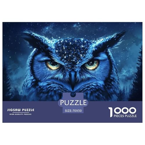 Puzzle Eule Mit 1000 Teilen Für Erwachsene,Wildtiere EIN Unmögliches Geschicklichkeitsspiel Familien-Puzzlespiel Home-Dekoration 70x50cm/1000pcs Puzzle Eule Mit 1000 Teilen Für Erwachsene,Wildtiere EIN Unmögliches Geschicklichkeitsspiel Familien-Puzzlespiel Home-Dekoration 70x50cm/1000pcs von YYVKPMLXC