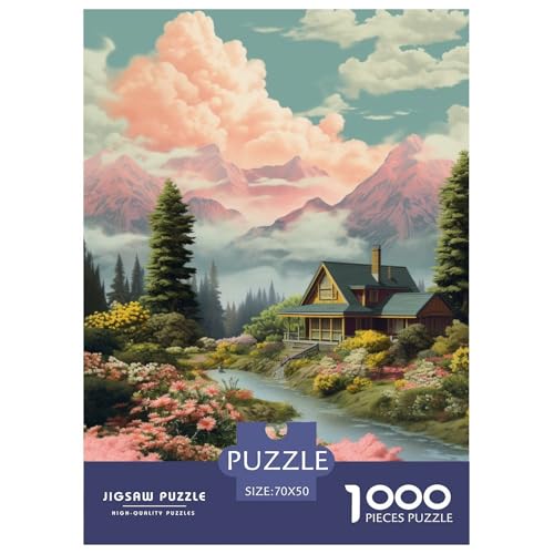 Puzzle Farbenfrohe Landschaft Mit 1000 Teilen Für Erwachsene,Stille Landschaft Anspruchsvolles Spielzeug Lernspiel Spielzeug Geschenk Home-Dekoration 70x50cm/1000pcs Puzzle Farbenfrohe Landschaft Mit 1000 Teilen Für Erwachsene,Stille Landschaft Anspruchsvolles Spielzeug Lernspiel Spielzeug Geschenk Home-Dekoration 70x50cm/1000pcs von YYVKPMLXC
